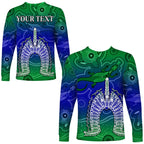 custom-personalised-torres-strait-islands-long-sleeve-shirt-aboriginal-art-lizard-symbol-peace