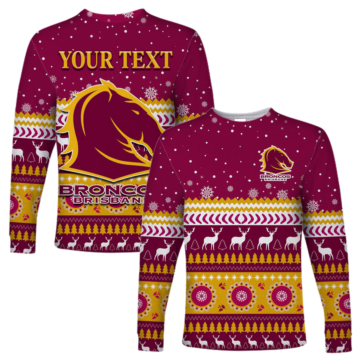 custom-personalised-broncos-aboriginal-long-sleeve-shirt-christmas-brisbane