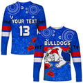 custom-text-and-number-bulldogs-anzac-2022-long-sleeve-shirt-western-dogs-aboriginal-poppy