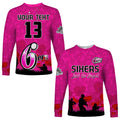 custom-text-and-number-sydney-sixers-cricket-long-sleeve-shirt-anzac-day-camouflage-poppy-lest-we-forget