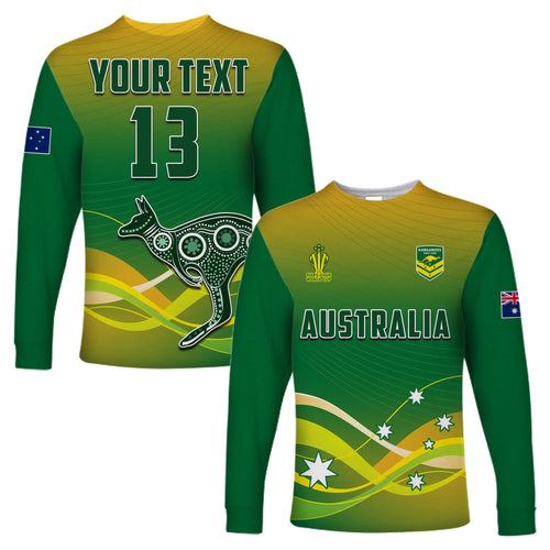custom-text-and-number-australia-rugby-long-sleeve-shirt-champions-rlwc-kangaroos-world-cup-rugby