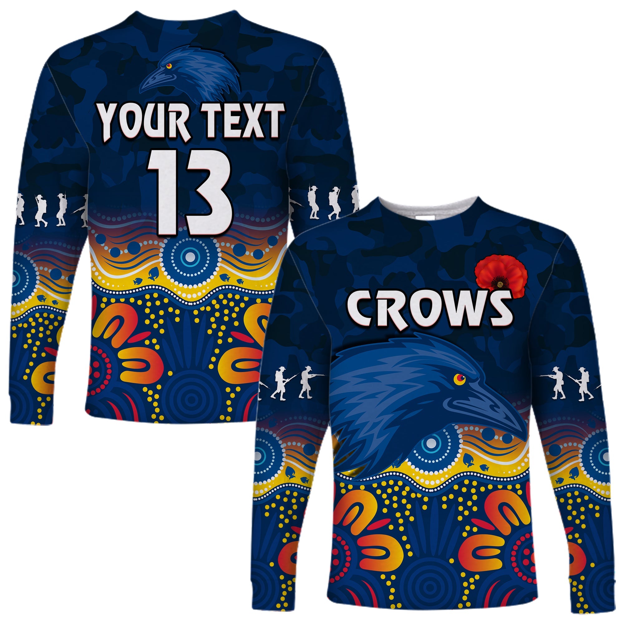 custom-text-and-number-crows-anzac-2022-long-sleeve-shirt-adelaide-football-camouflage-style