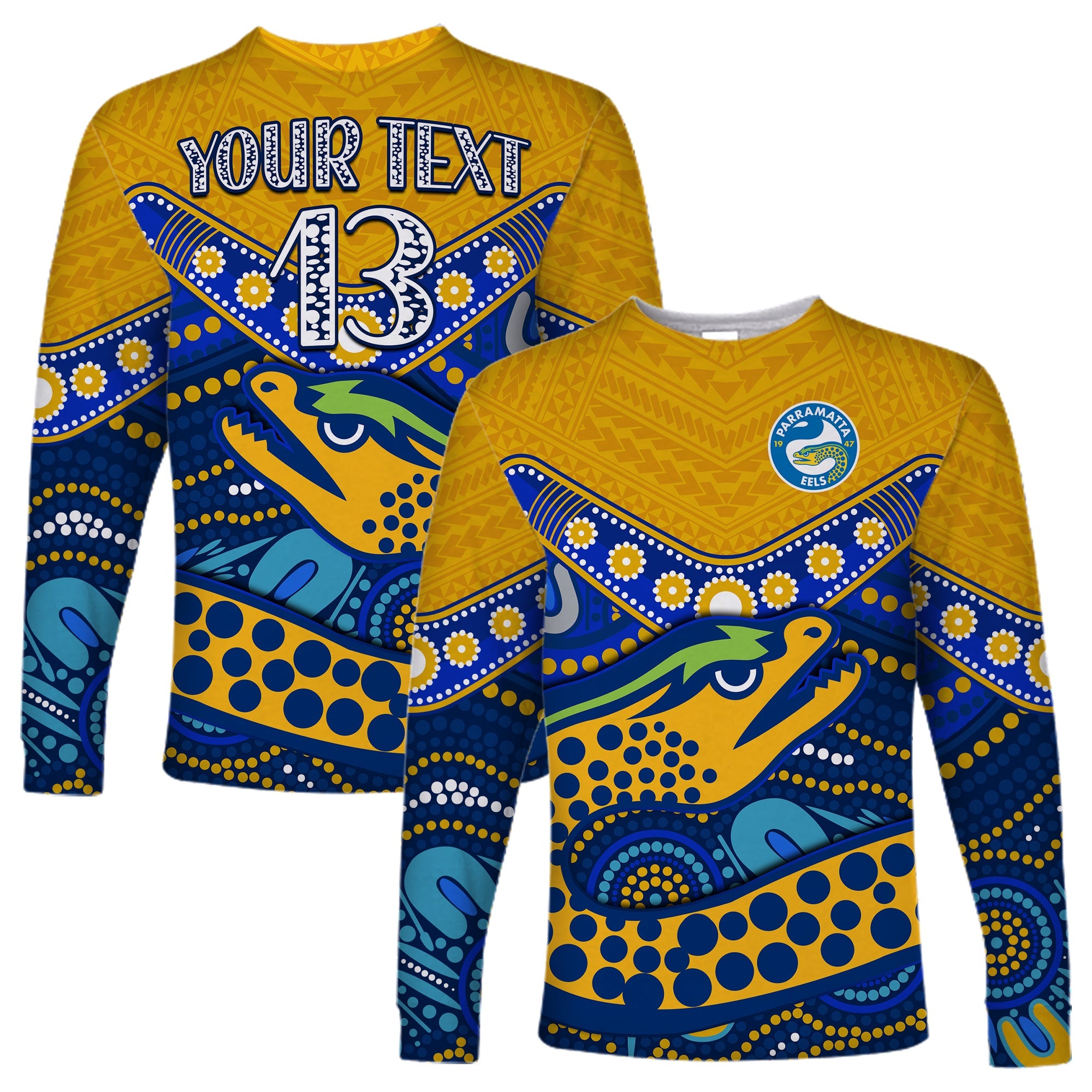 custom-text-and-number-eels-rugby-long-sleeve-shirt-aboriginal-and-polynesia-parramatta