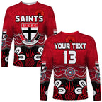 custom-text-and-number-saints-anzac-2022-long-sleeve-shirt-st-kilda-aboriginal-remember-them