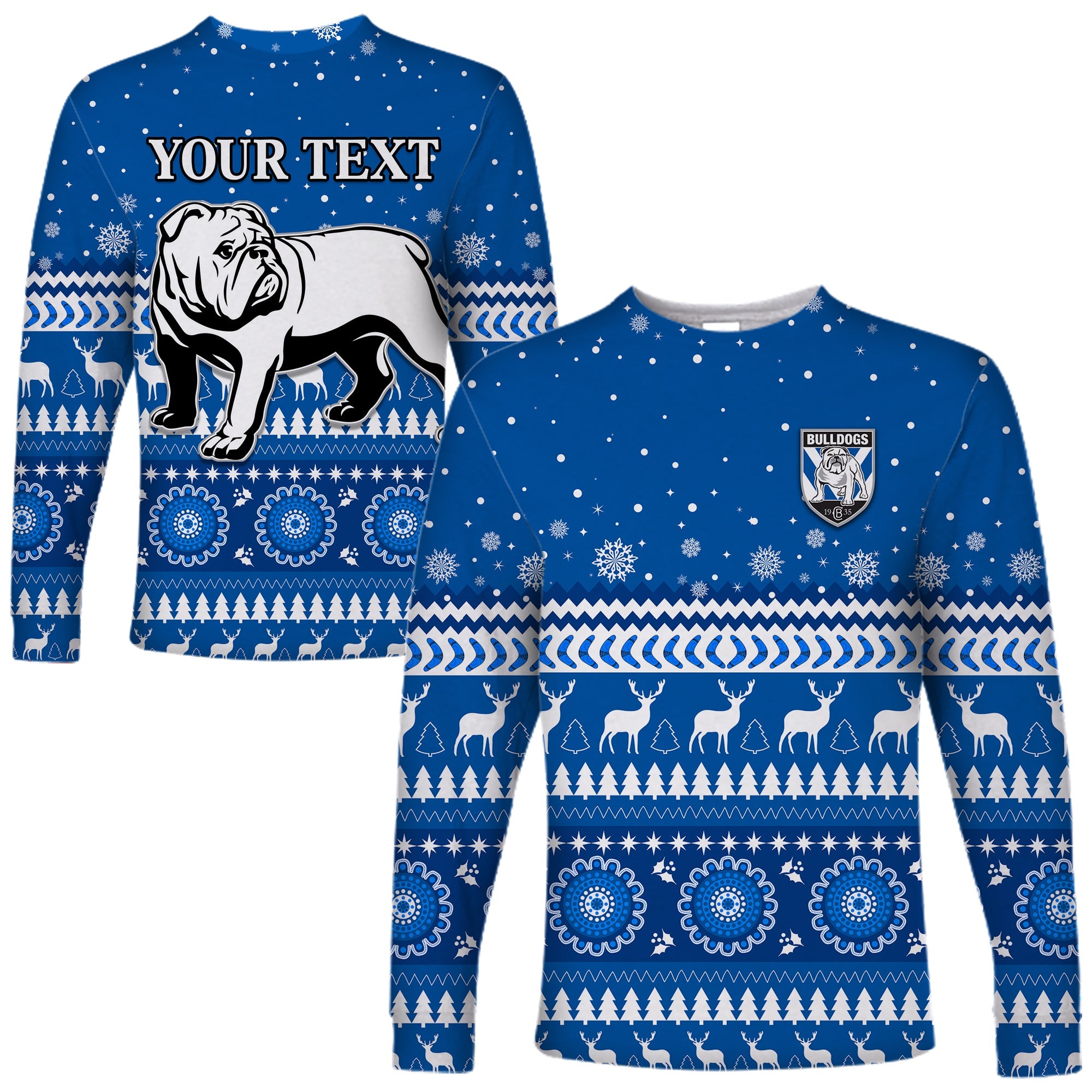 custom-personalised-bulldogs-long-sleeve-shirt-christmas-canterbury-bankstown