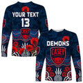 custom-text-and-number-demons-anzac-2022-long-sleeve-shirt-casey-football-aboriginal-poppy