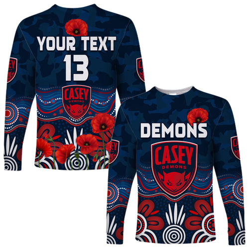 custom-text-and-number-demons-anzac-2022-long-sleeve-shirt-casey-football-aboriginal-poppy