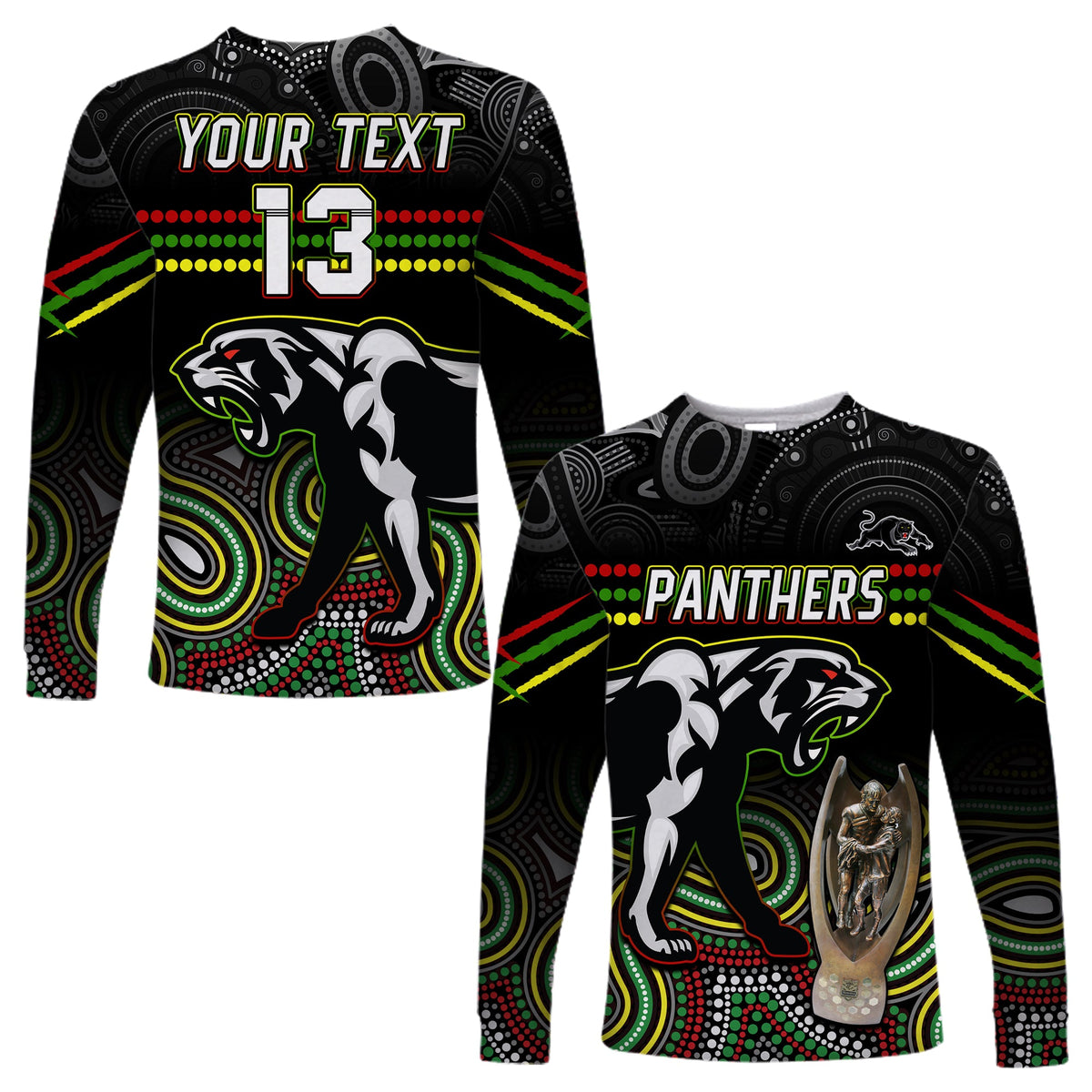 custom-text-and-number-panthers-rugby-long-sleeve-shirt-premiers-2022-back-to-back-champions