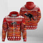 kangaroo-aboriginal-art-indigenous-christmas-zip-hoodie