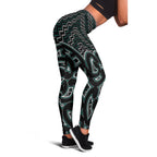 new-zealand-womens-legging-maori-graphic-tee-patterns-green