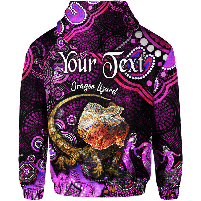 custom-personalised-australian-astrology-zip-up-and-pullover-hoodie-leo-dragon-lizard-zodiac-aboriginal-vibes-pink
