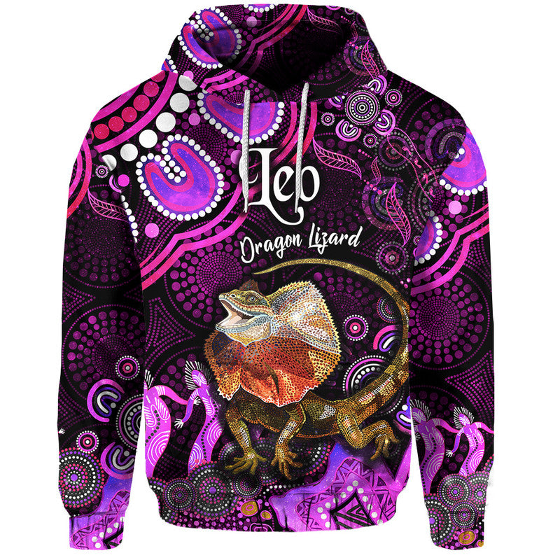 custom-personalised-australian-astrology-zip-up-and-pullover-hoodie-leo-dragon-lizard-zodiac-aboriginal-vibes-pink