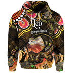 australian-astrology-zip-up-and-pullover-hoodie-leo-dragon-lizard-zodiac-aboriginal-vibes-gold
