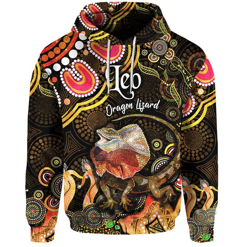 custom-personalised-australian-astrology-zip-up-and-pullover-hoodie-leo-dragon-lizard-zodiac-aboriginal-vibes-gold