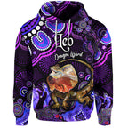 australian-astrology-zip-up-and-pullover-hoodie-leo-dragon-lizard-zodiac-aboriginal-vibes-purple