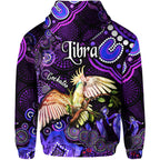 australian-astrology-zip-up-and-pullover-hoodie-libra-cockatoo-glider-zodiac-aboriginal-vibes-purple