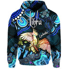 custom-personalised-australian-astrology-zip-up-and-pullover-hoodie-libra-cockatoo-glider-zodiac-aboriginal-vibes-blue