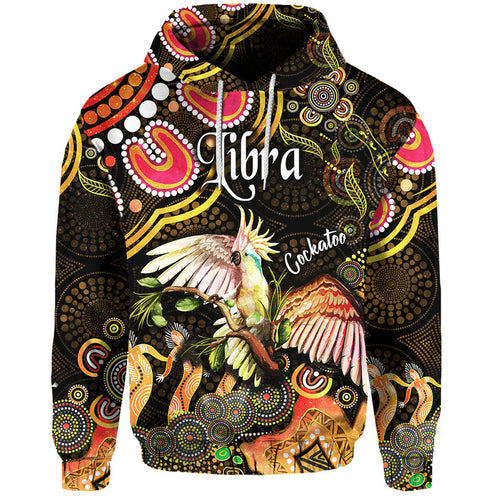 custom-personalised-australian-astrology-zip-up-and-pullover-hoodie-libra-cockatoo-glider-zodiac-aboriginal-vibes-gold