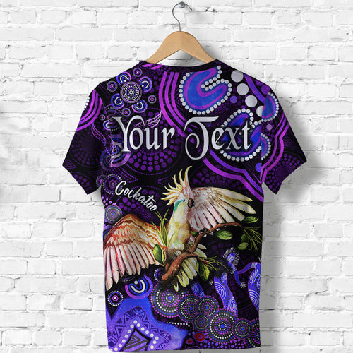 custom-personalised-australian-astrology-t-shirt-libra-cockatoo-glider-zodiac-aboriginal-vibes-purple
