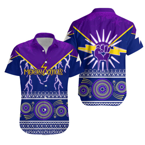 indigenous-xmas-lightning-storm-aboriginal-art-hawaiian-shirt