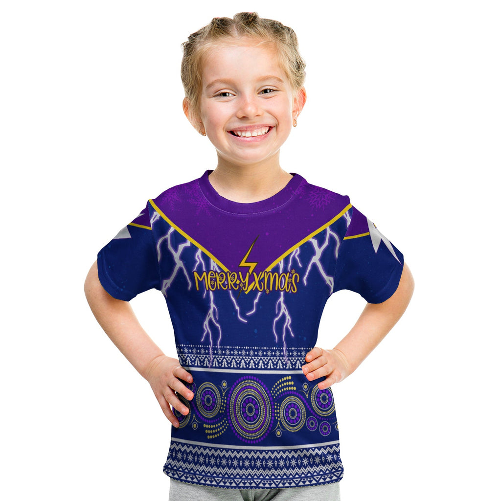 indigenous-xmas-lightning-storm-aboriginal-art-kid-t-shirt