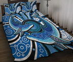 aboriginal-dolphins-quilt-bed-set-blue-sea