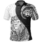 lion-maori-tattoo-polo-shirt