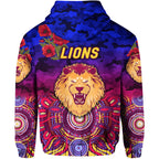 Brisbane Lions ANZAC Zip Up And Pullover Hoodie Indigenous Vibes LT8