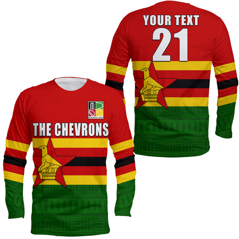custom-personalised-the-chevrons-cricket-mix-zimbabwe-flag-and-indigenous-pattern-long-sleeve-shirt