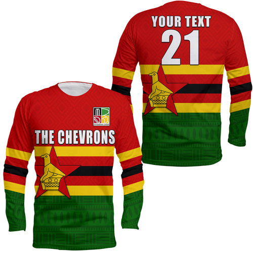 custom-personalised-the-chevrons-cricket-mix-zimbabwe-flag-and-indigenous-pattern-long-sleeve-shirt