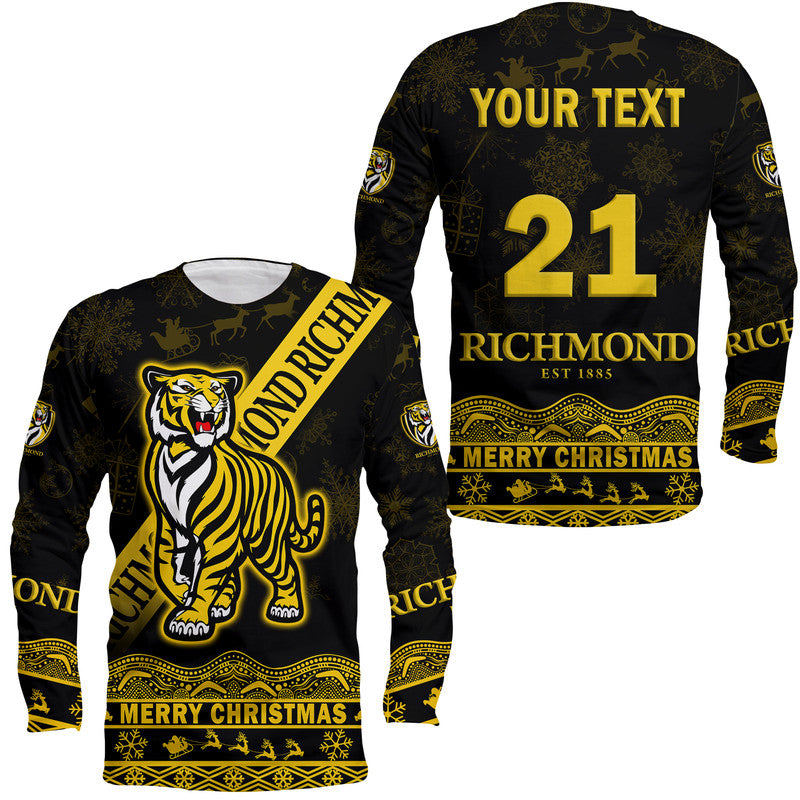custom-personalised-and-number-richmond-tigers-unique-winter-season-long-sleeve-shirt-tigers-merry-christmas