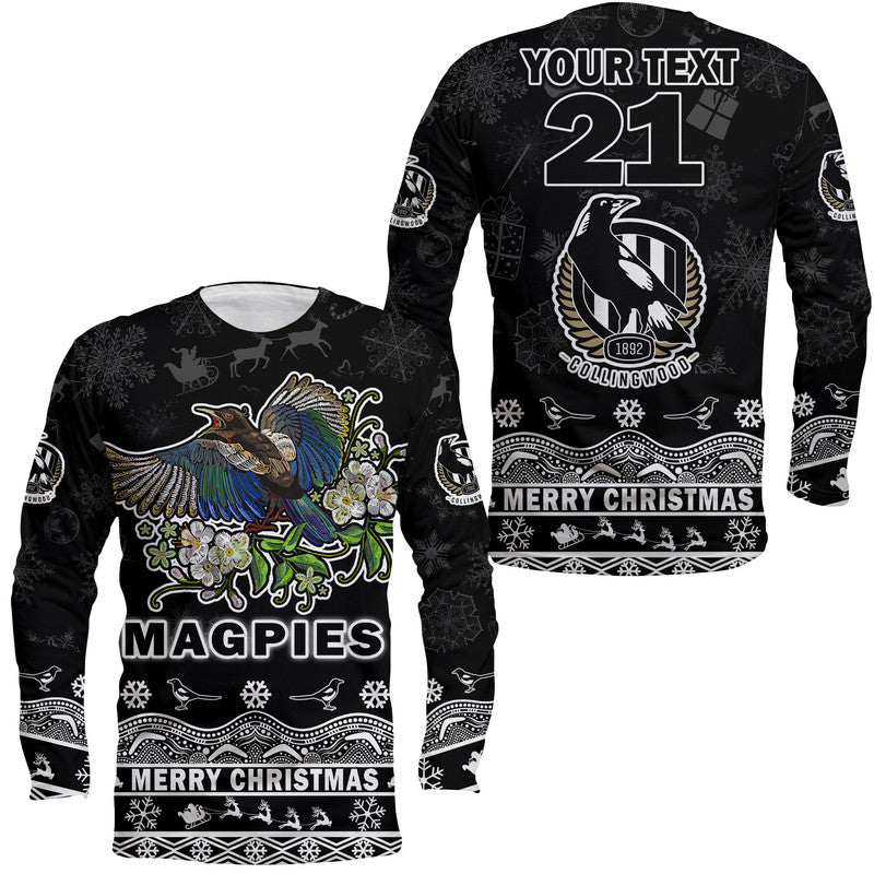 custom-personalised-and-number-collingwood-pies-unique-winter-season-long-sleeve-shirt-magpies-merry-christmas