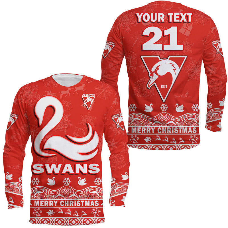custom-personalised-and-number-sydney-swans-unique-winter-season-long-sleeve-shirt-swans-merry-christmas