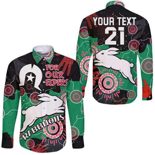 custom-personalised-rabbitohs-rugby-naidoc-2023-long-sleeve-button-shirt-torres-strait-aboriginal