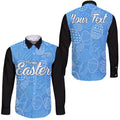 custom-personalised-adelaide-strikers-cricket-happy-easter-day-hawaii-long-sleeve-button-shirt-simple-style