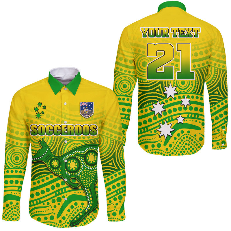 custom-personalised-australia-aboriginal-soccer-hawaii-long-sleeve-button-shirt-kangaroo-socceroos-art-style