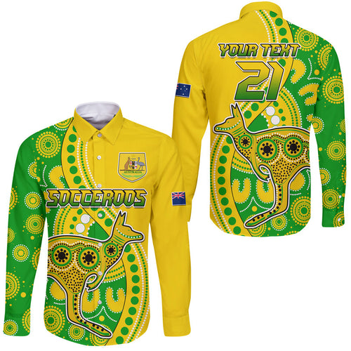 custom-personalised-australia-kangaroo-soccer-world-cup-hawaii-long-sleeve-button-shirt-socceroos-aboriginal