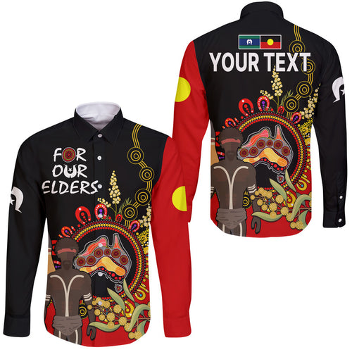custom-personalised-naidoc-2023-indigenous-hawaii-long-sleeve-button-shirt-australia-map-with-golden-wattle