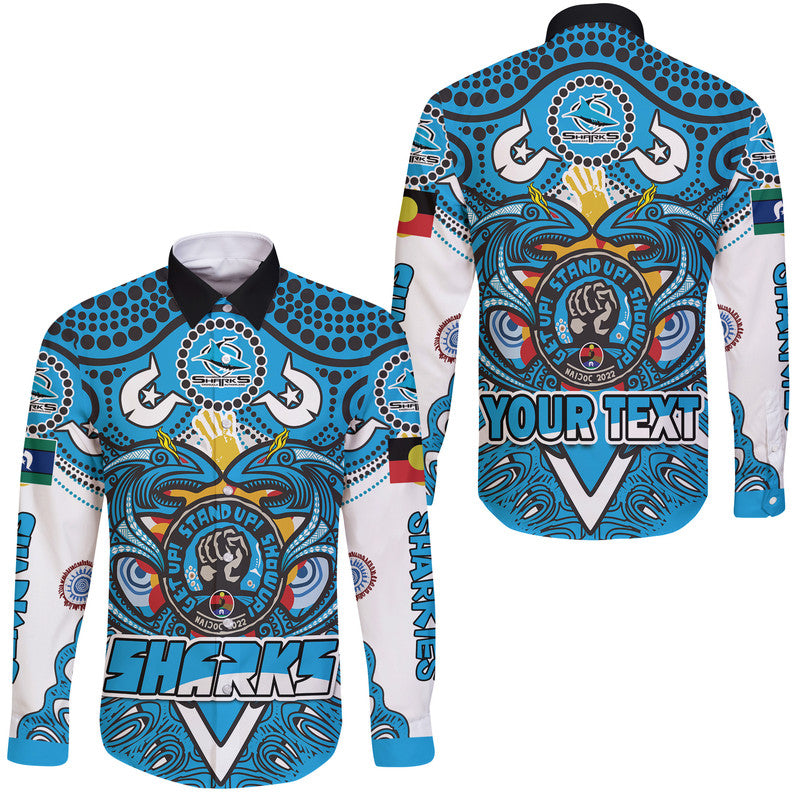 custom-personalised-cronulla-sutherland-sharks-aboriginal-naidoc-week-2022-hawaii-long-sleeve-button-shirt