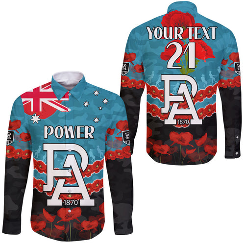 custom-personalised-port-adelaide-power-football-anzac-hawaii-long-sleeve-button-shirt-lest-we-forget
