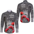 custom-personalised-remembrance-day-hawaii-long-sleeve-button-shirt-soldier-australian-army-rising-sun-with-red-poppy