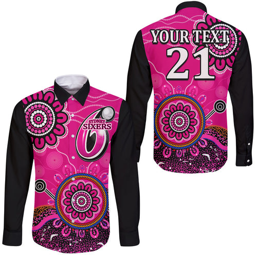 custom-personalised-sydney-sixers-hawaii-long-sleeve-button-shirt-cricket-indigenous-aboriginal