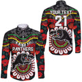 custom-personalised-panthers-rugby-anzac-hawaii-long-sleeve-button-shirt-camouflage-poppy