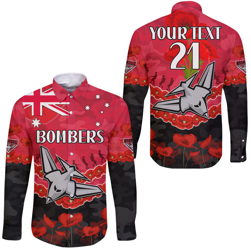custom-personalised-bombers-football-anzac-hawaii-long-sleeve-button-shirt-lest-we-forget