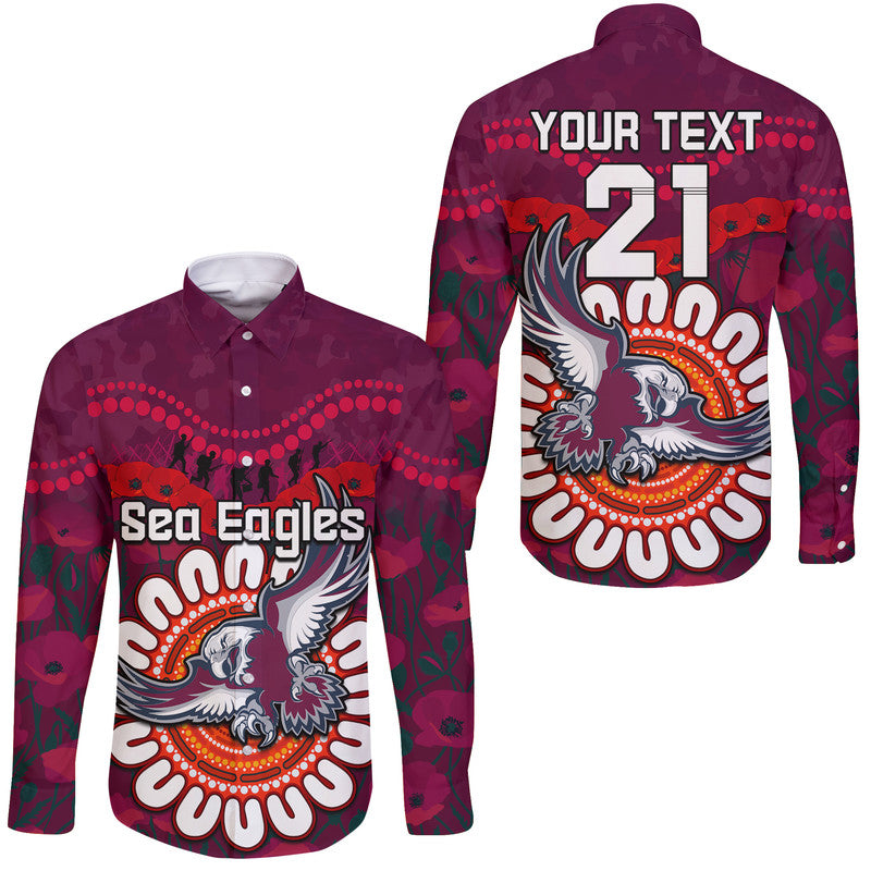 custom-personalised-sea-eagles-rugby-anzac-hawaii-long-sleeve-button-shirt-camouflage-poppy