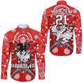 custom-personalised-dragons-rugby-hawaii-long-sleeve-button-shirt-boomerang-indigenous-dots