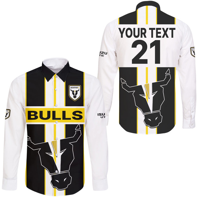 custom-personalised-macarthur-soccer-hawaii-long-sleeve-button-shirt-bulls-mascot
