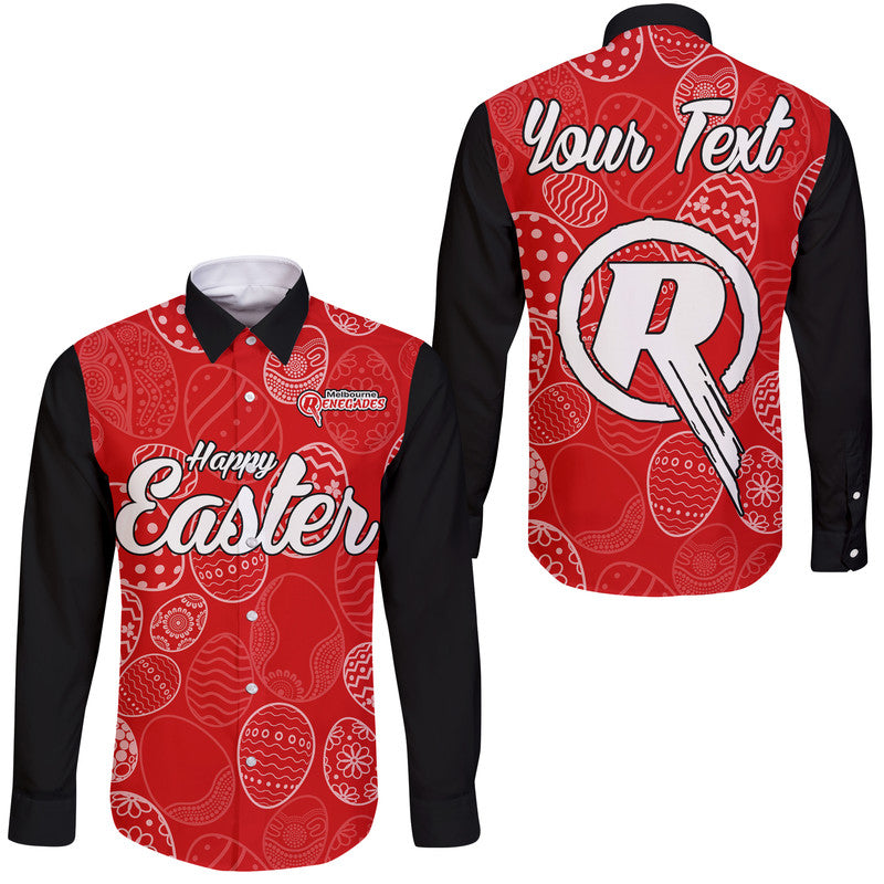 custom-personalised-melbourne-renegades-cricket-happy-easter-day-hawaii-long-sleeve-button-shirt-simple-style