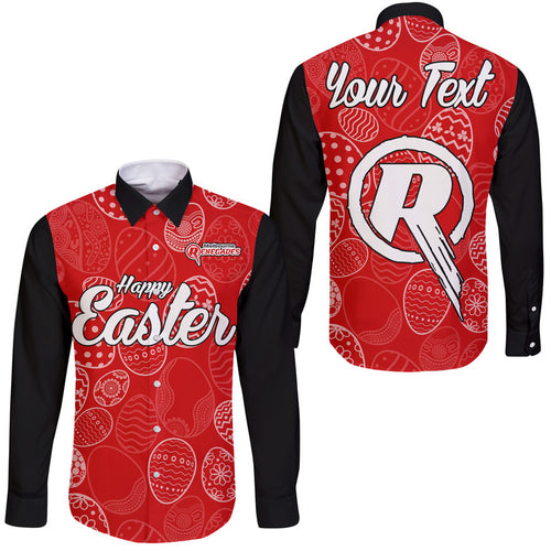custom-personalised-melbourne-renegades-cricket-happy-easter-day-hawaii-long-sleeve-button-shirt-simple-style