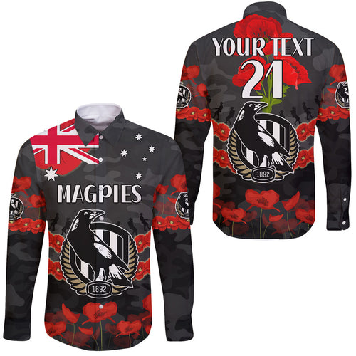 custom-personalised-magpies-football-anzac-hawaii-long-sleeve-button-shirt-lest-we-forget